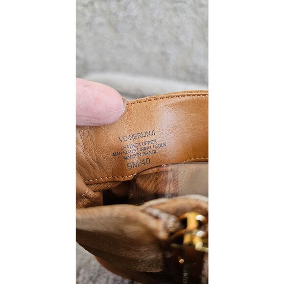 Vince Camuto Womens Nerlinji Slouched Leather Western Boots Size 9M - Picture 4 of 7